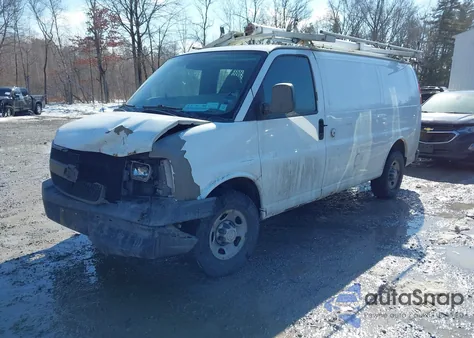 2008 Chevrolet Express Work Van из США, поврежденный, VIN 1GCGG25C081214470